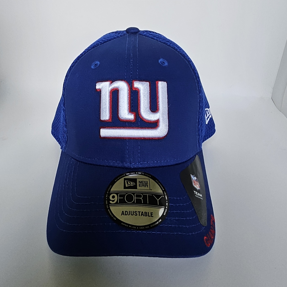 New Era Royal Blue 9FORTY Cap with White and Red Logo